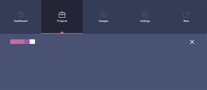 jQuery+HTML5网站顶部3D翻转展开导航菜单代码插图