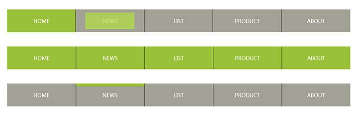 jQuery+CSS3鼠标悬停动画导航菜单特效插图