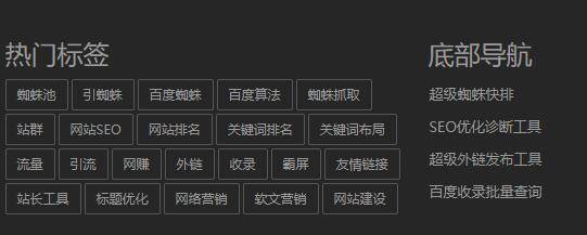 网站SEO内链体系站内优化建设方案_蜘蛛技巧_超级蜘-蛛-池插图5