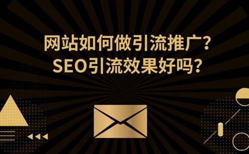 网站建设如何做引流推广,SEO引流效果好吗？插图
