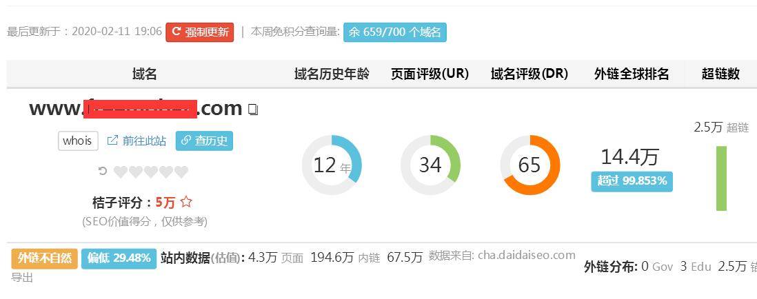 翼龙老域名扫描软件挖掘老域名做seo优化排名好_搜索优化插图2
