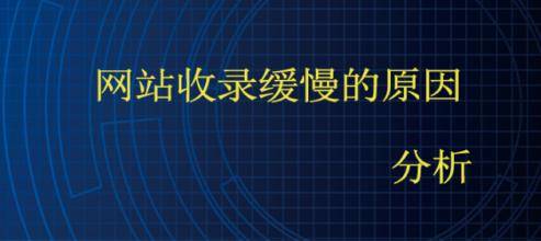 网站不收录或收录慢的原因？插图1