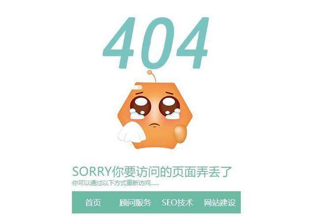 网站404页面对SEO优化的影响及作用插图1