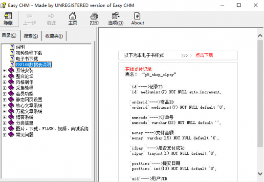 PHP168整站系统使用大全 中文chm_PHP教程