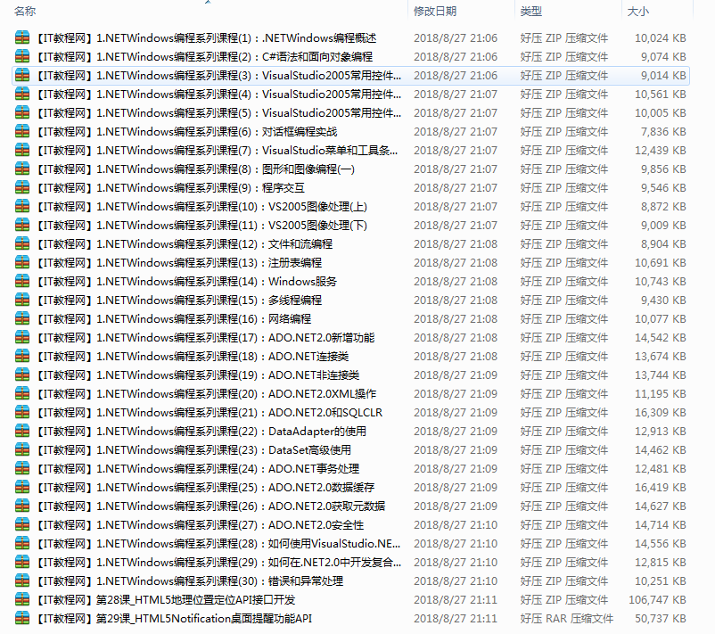 Windows. NET编程系列视频课程（32集）_NET教程插图