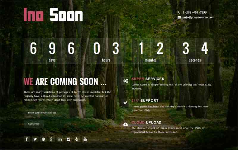 html5全屏大气的网站建设中模板_html单页模板插图