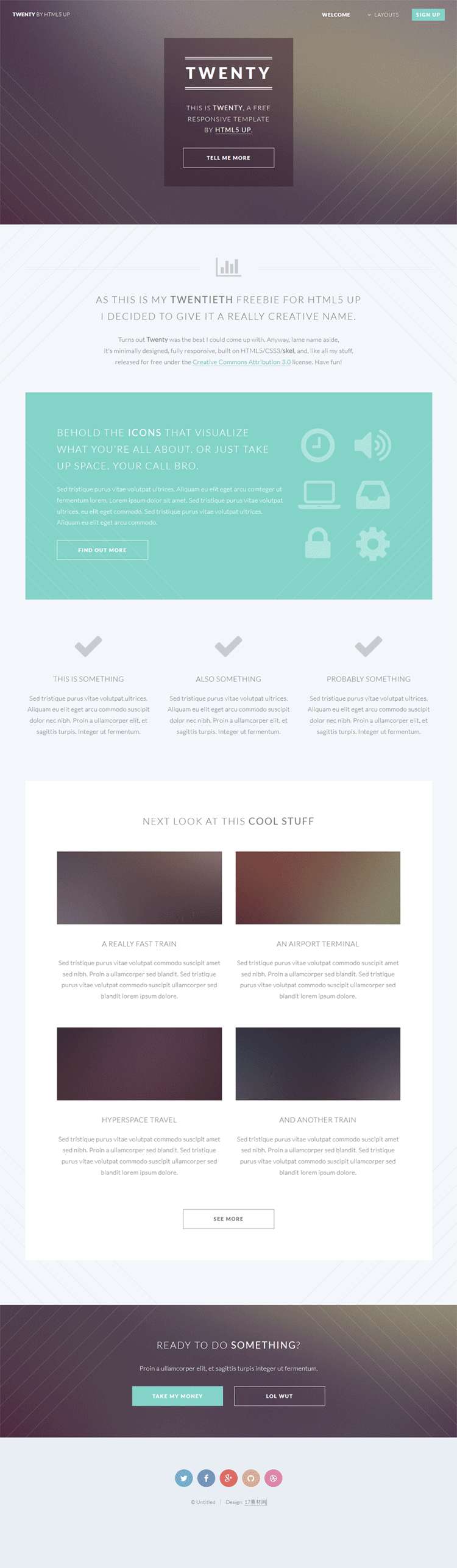 HTML5响应式适用于手机端展示模板下载_响应式网站模板插图