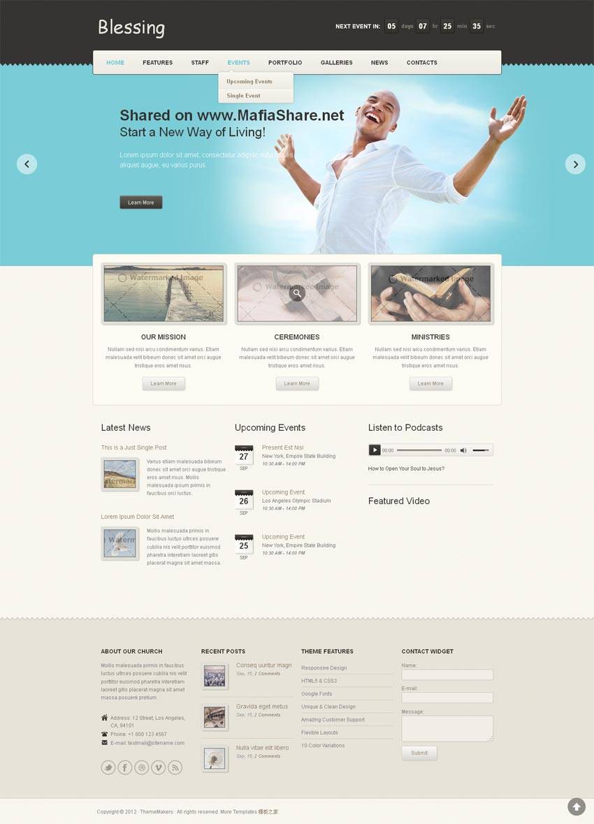大气的html5响应式设计商务网站模板下载_响应式网站模板插图