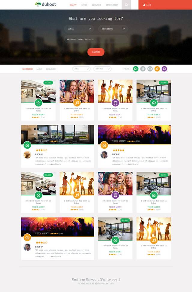 简洁bootstrap响应式设计商务公司网站模板html整站下载_响应式网站模板插图