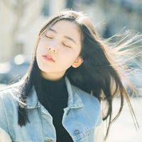 学院风唯美女生头像清纯阳光 天边的烟云抹去了淡淡的忧伤_QQ头像插图9