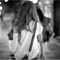 非主流唯美qq黑白头像女生 个性qq女生黑白头像_QQ头像插图15