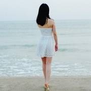 唯美女生海边意境头像_我最在乎的人不会让我哭_QQ头像插图19