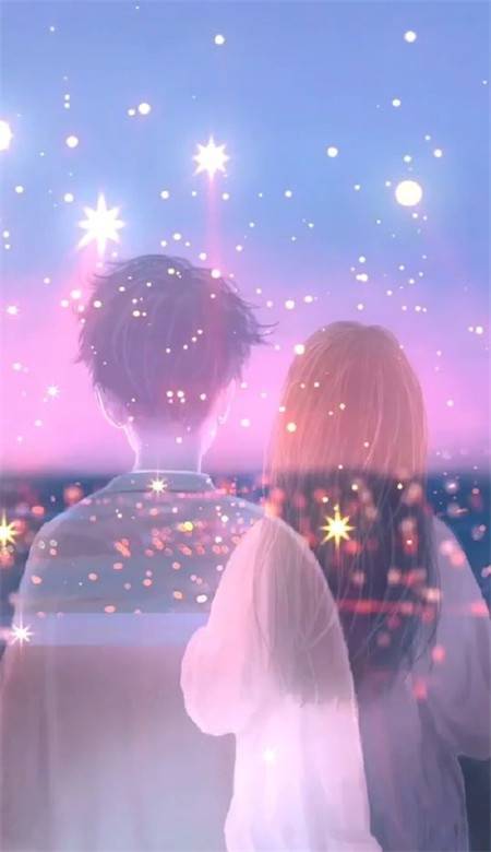抖音七夕情侣壁纸幸福可爱一男一女 七夕情人节图片大全高清好看_QQ皮肤插图8