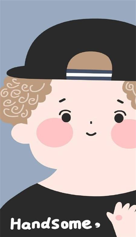 可爱情侣壁纸一对两张超萌 我生来就是要爱你的_QQ皮肤插图3