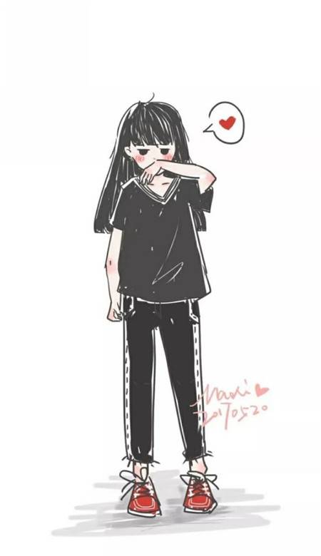 2018七夕情侣手机壁纸大全一男一女 七夕卡通可爱情侣图片两张一对_QQ皮肤插图10