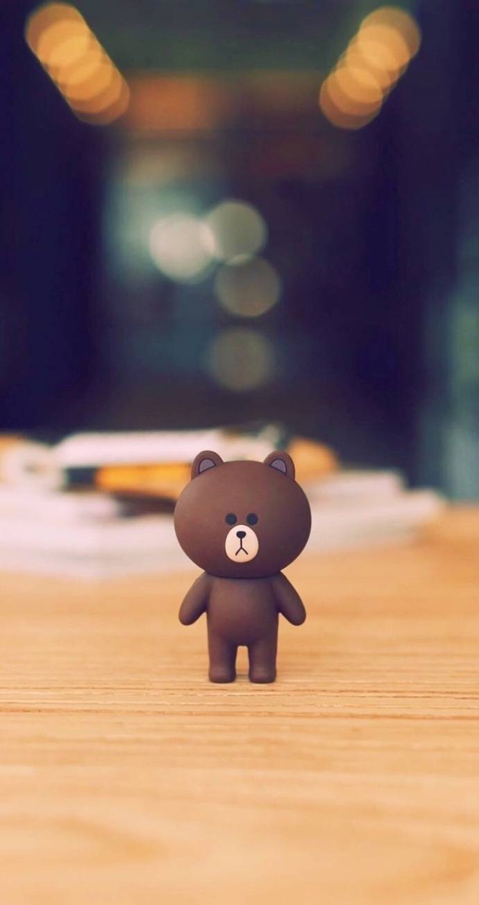 可爱的linefriends情侣手机壁纸 喜欢就要抢就是没教养_QQ皮肤插图8