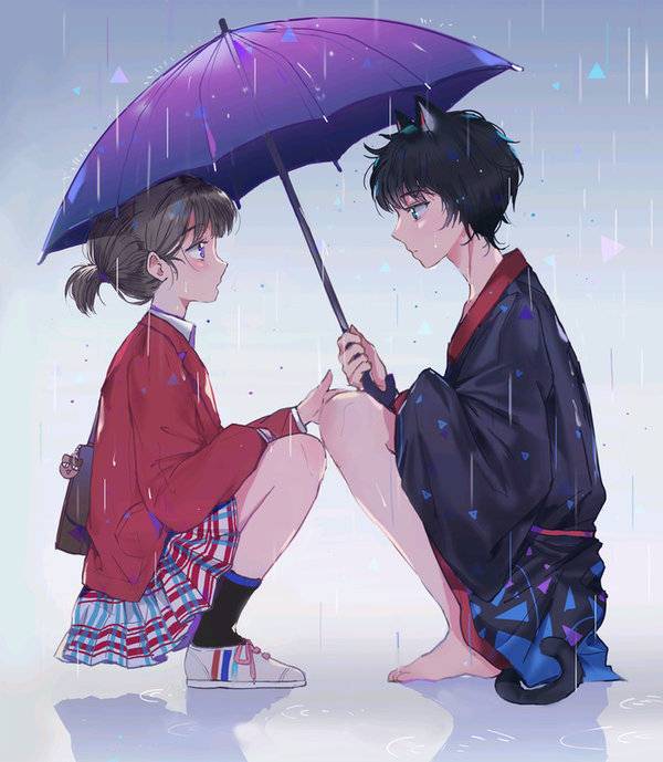 比较浪漫的情侣唯美意境皮肤精选 你和我面对面距离很近_QQ皮肤插图5