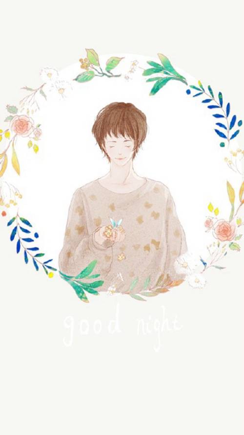 锁屏壁纸卡通情侣皮肤 烟花再美也只是绚丽的一瞬间_QQ皮肤插图1