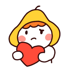 鸭梨妹微信专属动态表情图片 可爱的鸭梨妹微信表情_QQ表情插图3