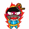 炸弹人系列QQ表情 创意搞笑QQ表情_QQ表情插图2