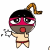 炸弹人系列QQ表情 创意搞笑QQ表情_QQ表情插图5