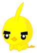 蛋黄鸭QQ表情 卡通搞笑QQ表情_QQ表情插图7