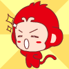 momoking猴子QQ表情 卡通搞笑QQ表情_QQ表情插图14