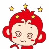 momoking猴子QQ表情 卡通搞笑QQ表情_QQ表情插图5