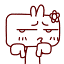 星星猪和囧妮QQ表情 搞笑卡通QQ表情_QQ表情插图1