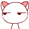 粉色DD猫QQ表情 搞笑小动物QQ表情_QQ表情插图