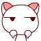 粉色DD猫QQ表情 搞笑小动物QQ表情_QQ表情插图19