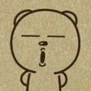 呆呆小熊QQ表情 搞笑卡通QQ表情_QQ表情插图4