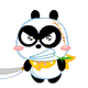 熊猫QQ表情大全 小若熊QQ搞笑表情_QQ表情插图8