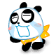 熊猫QQ表情大全 小若熊QQ搞笑表情_QQ表情插图19