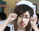 女孩子搞笑 QQ表情_QQ表情插图