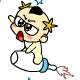 搞笑奶瓶小孩QQ表情_QQ表情插图3