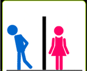 厕所男女搞笑QQ表情_QQ表情插图3