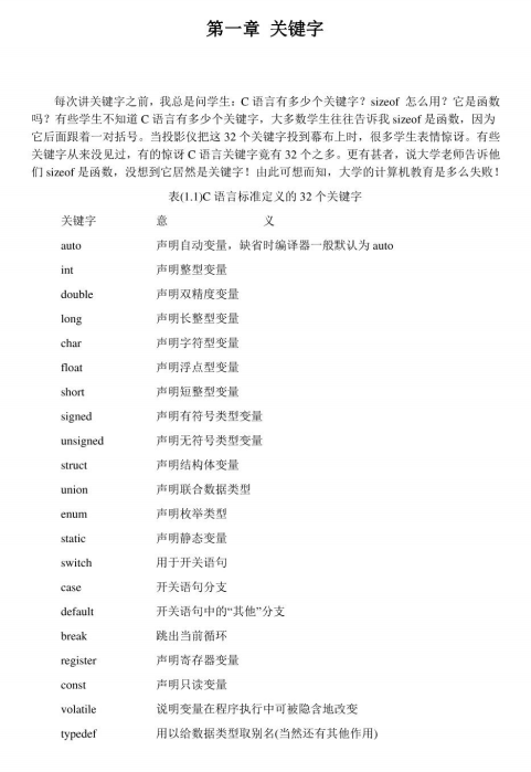 c语言面试常考点 中文PDF插图