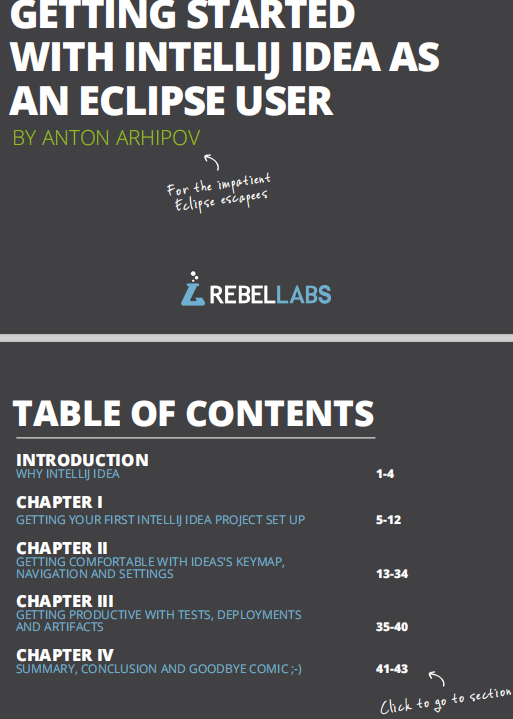 Eclipse转移到IntelliJ IDEA手册 英文完整版pdf插图