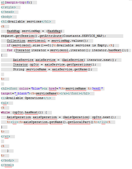 Spring+axis2开发webservice 中文插图