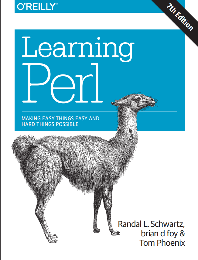 Perl语言入门 第7版 （Learning Perl 7th Edition） PDF插图