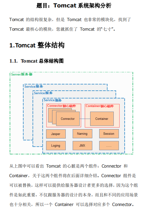 Tomcat系统架构分析 中文PDF插图