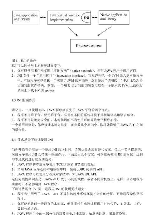 JNI编程指南 中文PDF插图