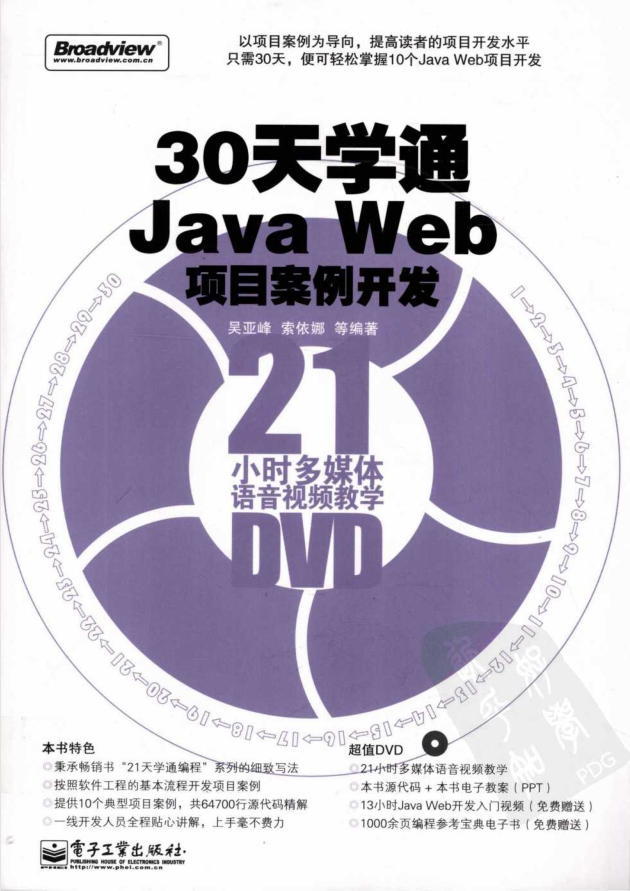 30天学通Java Web项目案例开发插图