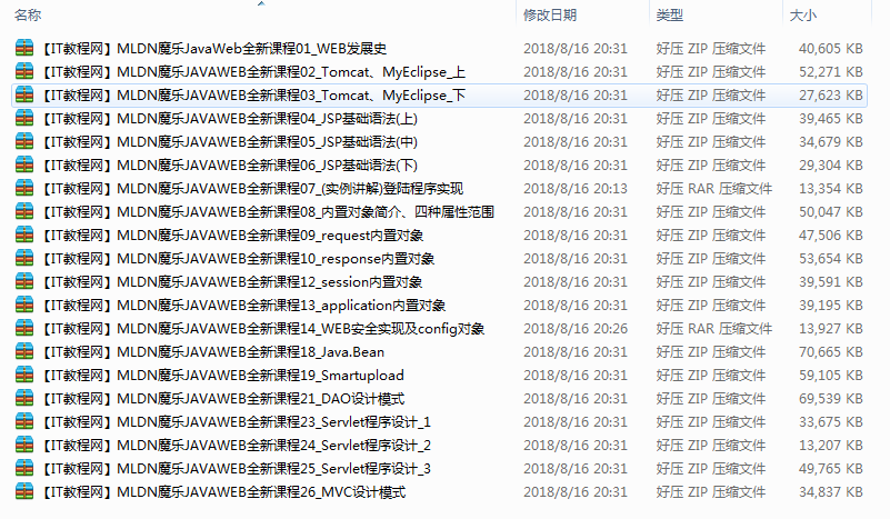 MLDN魔乐JAVA Web全新视频教程（20讲）插图
