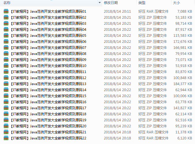Java范例开发大全教学视频及源码（22集）插图