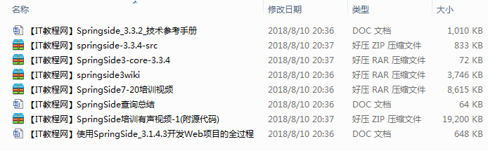 SpringSide学习资料合集（教程+视频+Jar包）插图
