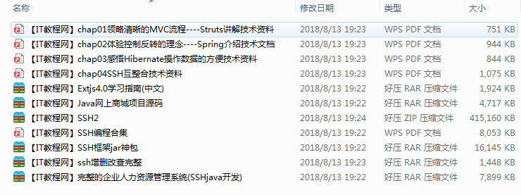 SSH+EXTJS整合开发教程和实例合集插图