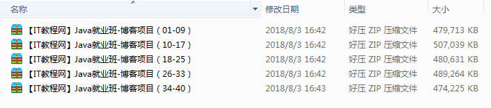 Java就业班博客项目培训视频【40讲】插图