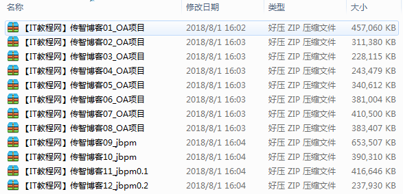 JBPM与OA项目视频教程（共12集）插图